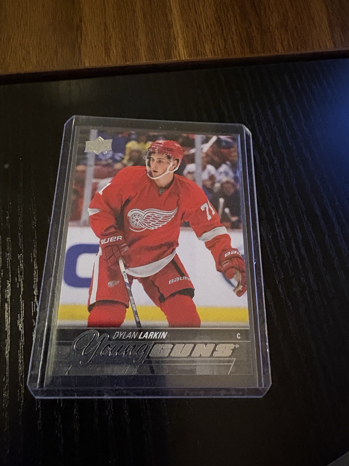 Dylan Larkin #228 Hockey Cards 2015 Upper Deck trading card — raw and PSA graded price guide