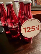 Collectable 125 Anniversary COCA COLA, Bottles + commemorative book