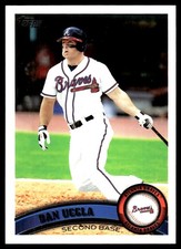 Dan Uggla 2011 Topps #640 Atlanta Braves MLB READ FREE SHIPPING AutographDen