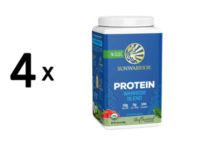 4 x Sunwarrior Warrior Blend Organic (750g) (53,33 EUR/kg)