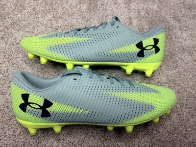 Under Armour Unisex UA Shadow Select 3 FG Soccer Cleat Silica Green/High 12.5