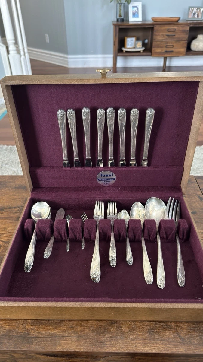 1847 Rogers Bros Set Antique US Silver-Plated Flatware for sale | eBay