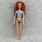 Vintage Barbie Midge Doll Redhead Freckles Blue Swimsuit Mattel 1999 Nude