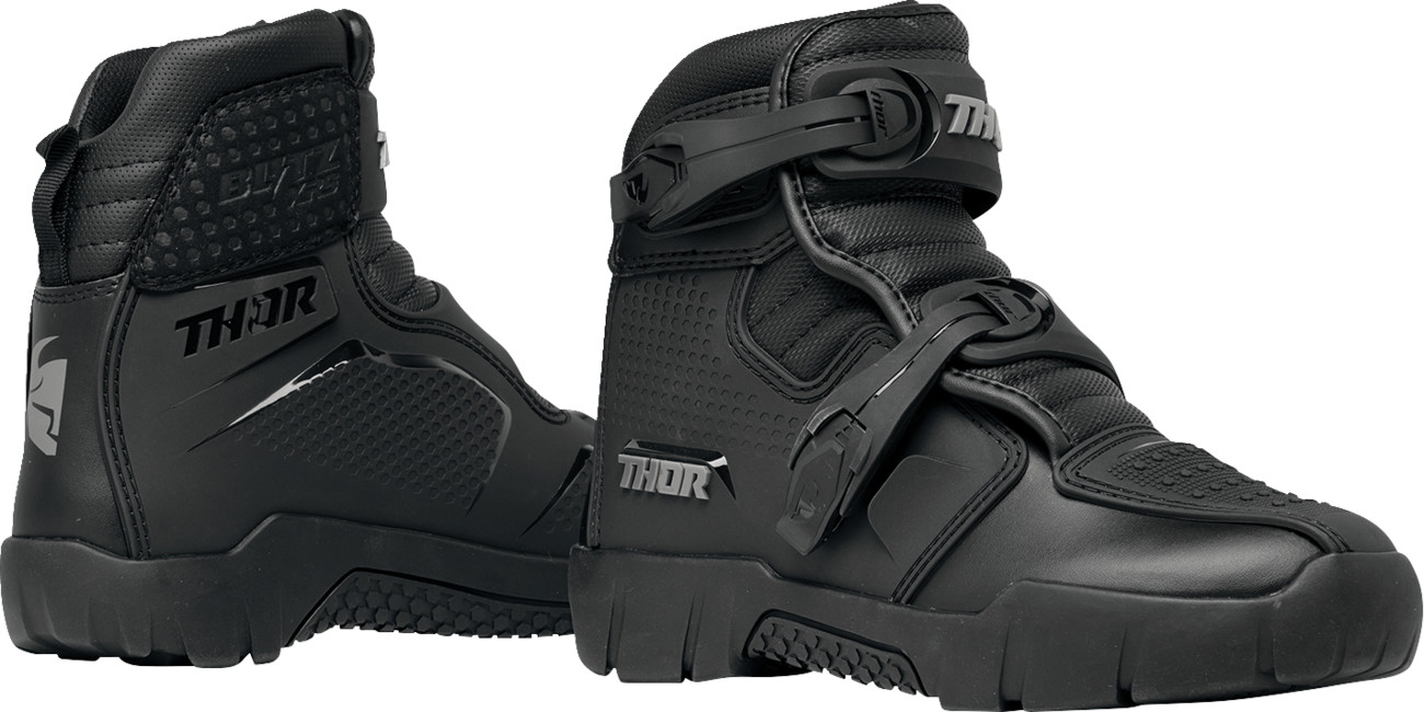 THOR Blitz XRS Boots - Black&sol;Gray - Size Fits 15 3410-3156