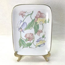  Vintage Ben Rickert Ceramic Dresser/Trinket Dish Fine China Japan Gilded Edge 