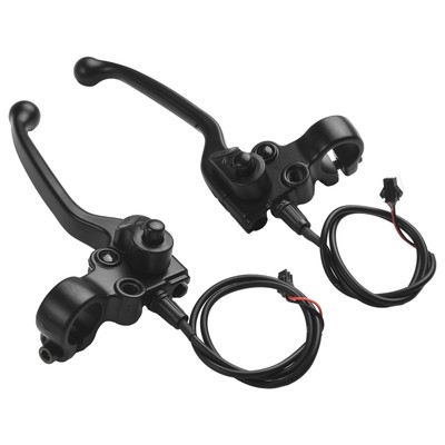 Bike Brake Levers 1 Pair Electric Bicycle Part With Parking Button Brand New