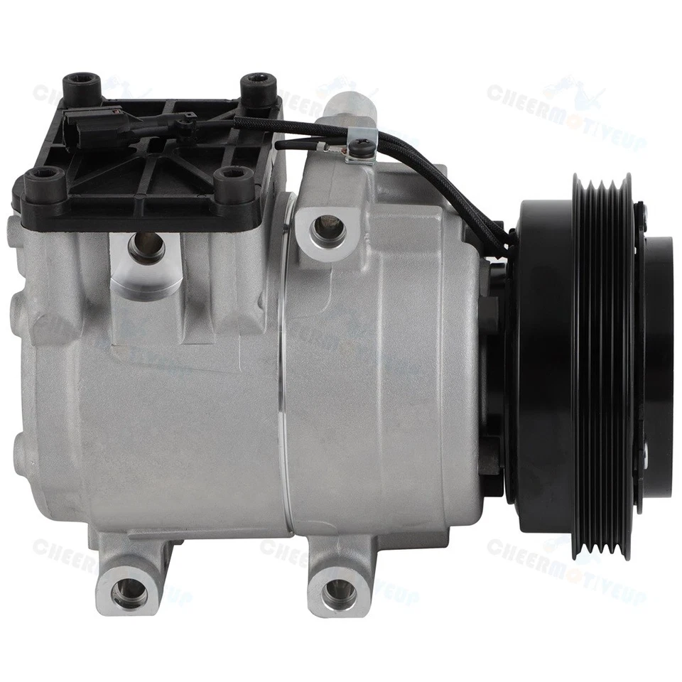 Compresor de aire acondicionado con embrague para Hyundai Elantra 1999-2000 1998-2001 Tiburon 2,0 L Foto 3 de 4