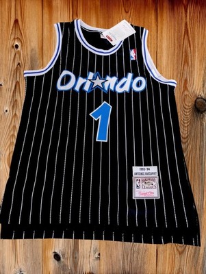 Orlando Magic Jersey Penny Hardaway #1  Throwback Jersey Men's Black