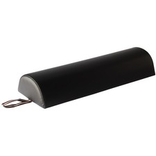 9"x26" Semi-round Bolster -black 66cm, Black