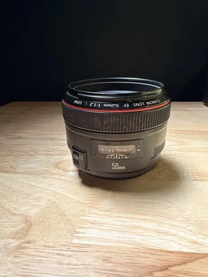 Canon EF f/1.2 Camera Lenses 50mm Focal for sale - eBay