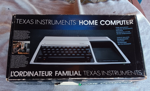 Vintage Texas Instruments TI-99/4A Home Computer in Box. Original owner ...