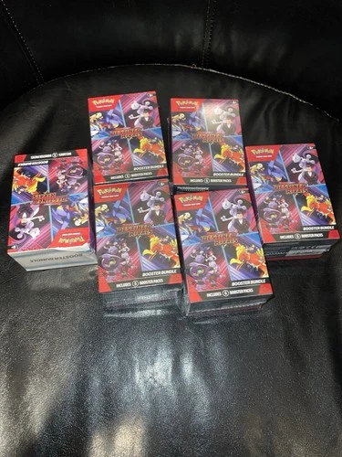 Pokemon Destined Rivals Scarlet & Violet Booster Bundle Sealed  x6