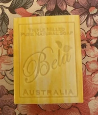 Bela Soap Goats Milk & Honey Soap Parfum Shea Butter Milled Plant-Base Australia