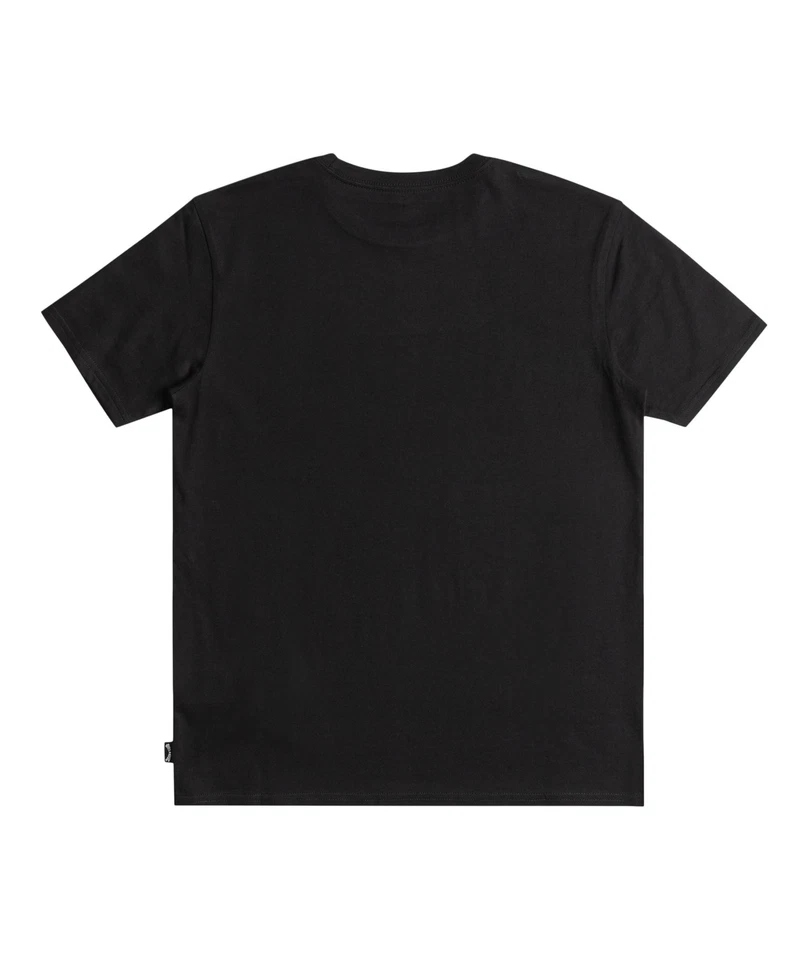 Billabong Kids Arch Short Sleeve Crew Neck Cotton Tee T-Shirt - Black - 16 Yrs - Image 2 of 2