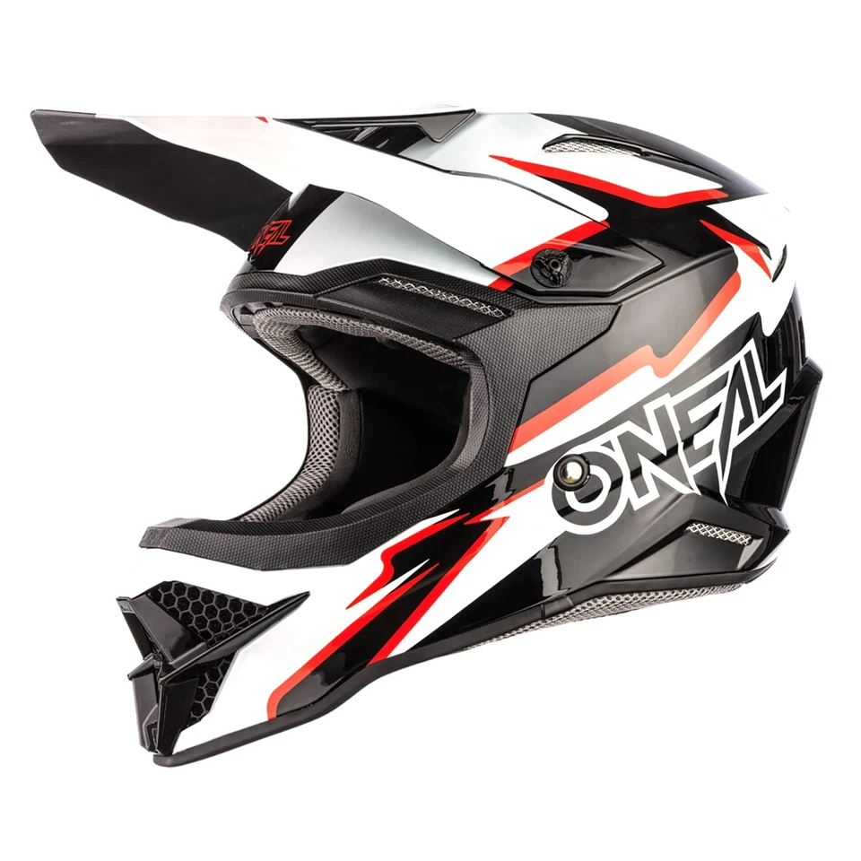 Oneal 0627-415 Casco 3Srs Voltaje Negro/Blanco XL 61-62 cm Moto Integral Nuevo - Imagen 1 de 1