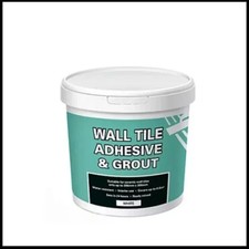 Wall Tile Adhesive Fix & Grout 1kg Ready to Use Waterproof Tile Adhesive