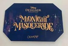 Disney ColourPop Midnight Masquerade Designer Collection Eyeshadow Palette NEW