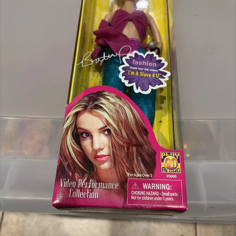 Britney Spears * Muñeca Colección Video Performance * Moda "I’m A Slave 4 U " Foto 3 de 4