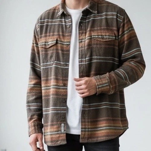 Red Head Mens 3X Flannel Long Sleeve Button Up Shirt Plaid gorpcore hiking