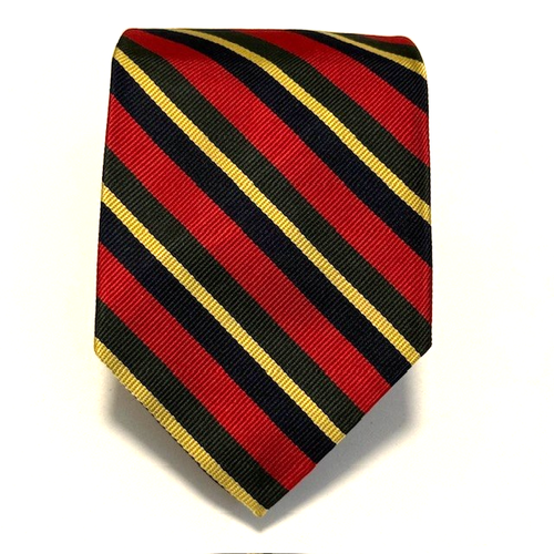 Robert Talbott Repp Krawatte Vintage Regiment adrett adrett scharf klassisch stilvoll - Bild 22 von 23