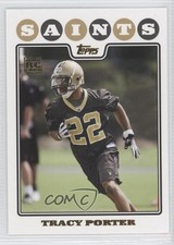 2008 Topps Gold Foil Tracy Porter #432 0y59