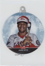 2020 Topps Holiday WalMart Mega Box Oversized Ornaments Die-Cuts Juan Soto 0g13