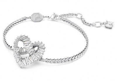 Swarovski Crystal Heart Matrix Bracelet , NEW BOX.
