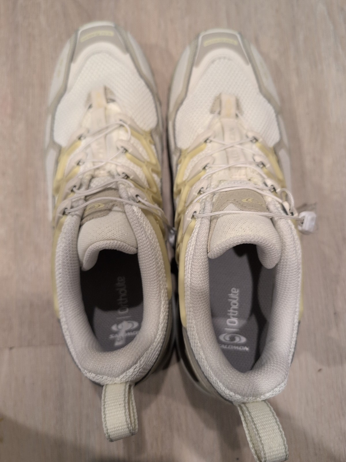 Salomon Ortholite ACS + OG Unisex (M8 W9) Sneakers Stile Sportivo Vaniglia Ghiaccio Ebano