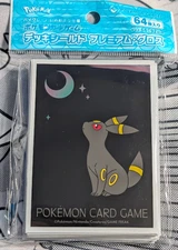 64 Ct Moonlight & Umbreon Pokemon Center Japan Pokemon Card Sleeves Sealed