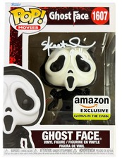 Skeet Ulrich signed Exclusive Funko Pop Ghostface Scream BAS
