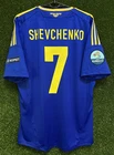 SHEVCHENKO #7 MEN UKRAINE NATIONAL 2012/2013 SOCCER FOOTBALL SHIRT JERSEY SIZE M