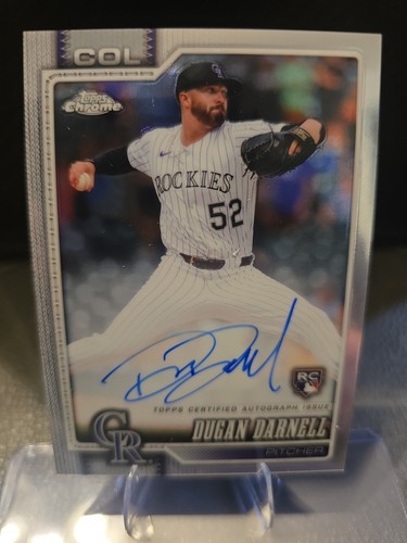 Topps Chrome 2026 Dugan Darnell RA-DD Rockies On-Card Auto