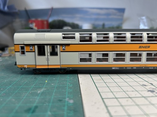 Vitrains Ref 3162 VB2N 2nd Class Origin grau/orange SNCF Ho | Condition: New
