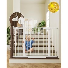 baby gate toddler safety pet gate pressure mount security doorway door family