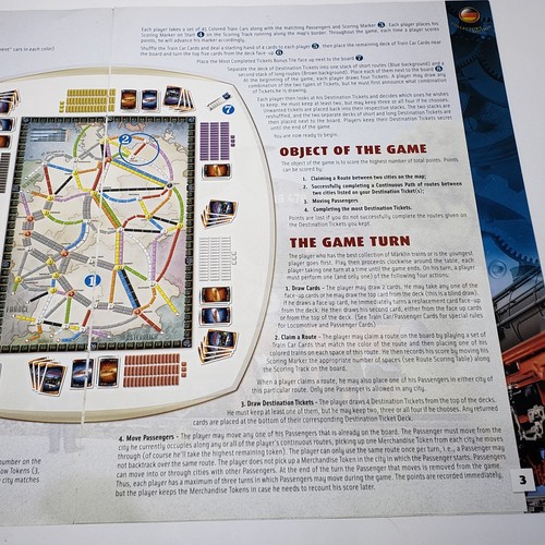 Ticket To Ride Game Collector's Edition German Map Days of Wonder 2009 Marklin - Picture 18 of 24