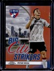 2024 Topps Chrome MLS Petar Musa Big City Strikers Orange Refractor #4/25 Dallas