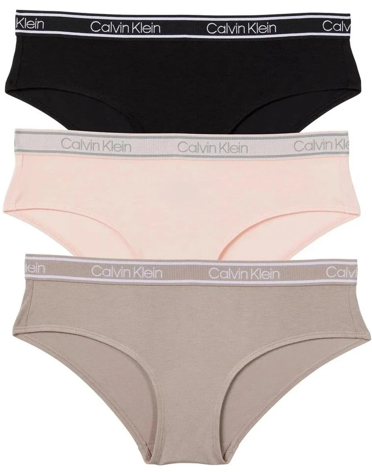 Calvin Klein Women's Hipster Underwear, 3-pack (US, Alpha, Medium, Regular, M - Image 2 of 4