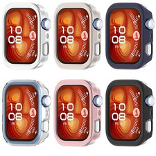 Half-wrapped Hollow PC Protective Case Watch Case Cover for Huawei Watch Fit4