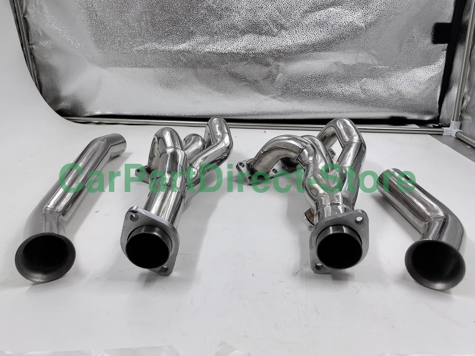 4PCS Performance Exhaust Manifold Headers for BMW E46 E39 Z3 2.5L 2.8L 3.0L L6 - Image 3 of 3