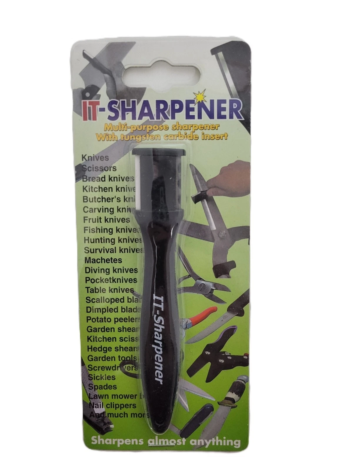 Japan MAC TCS-2 Hand-held Tungsten Carbide Sharpener for Knife, Scissor, Shears