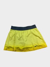 Yellow Nike Dri-Fit Running Gym Tennis Athletic Skort Skirt Women's Size S Small