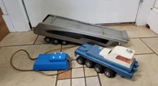 Sears Turnpike Auto Transport Toy Shioji SSS Japan 1962 Futuristic RC Truck Tin 