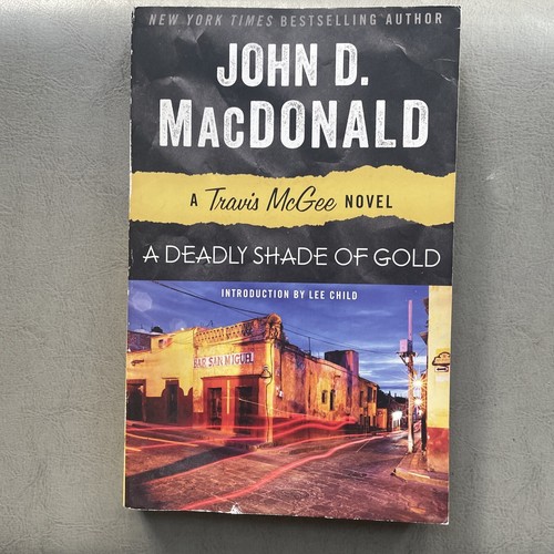 A Deadly Shade of Gold John D. MacDonald Pre-owned VG Travis McGee trade PPB