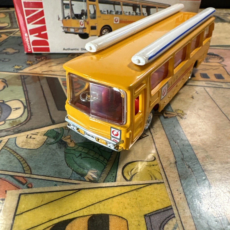 Autobús Tomica Dandy Mitsubishi Fuso Hato 1/94 vintage con caja #044 Foto 3 de 4
