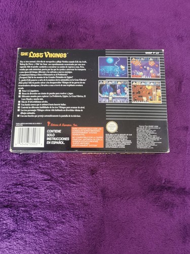THE LOST VIKINGS SNES PAL ESP Nintendo - Foto 4 di 13