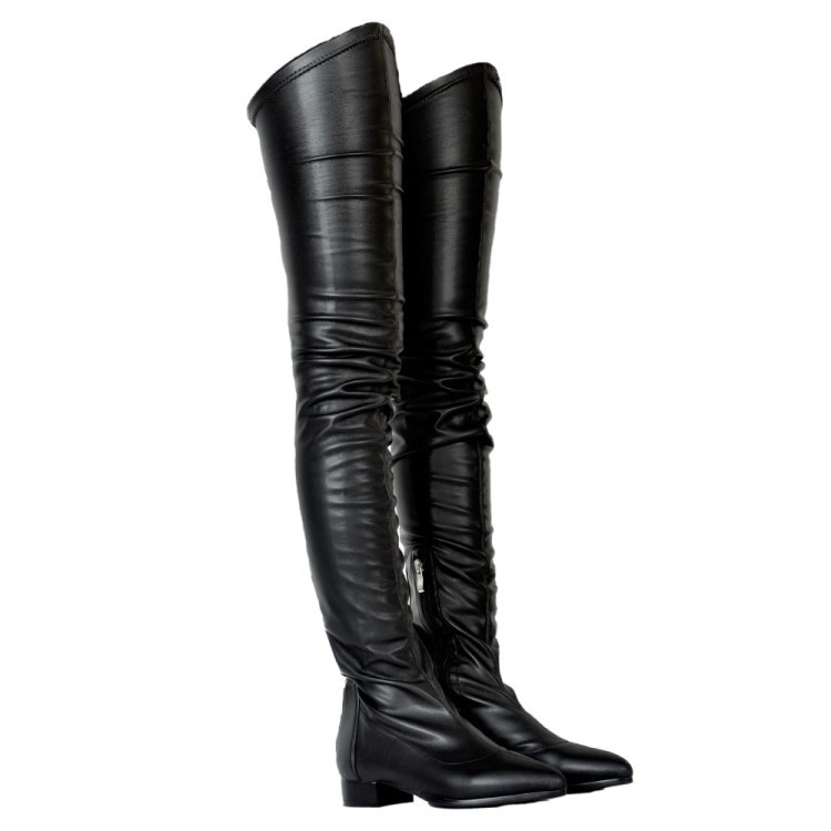 Mujeres Rodilla Moda Invierno Punta rojoonda Tirar Sobre la Rodilla Mujeres botas Altas botas de Montar Talla EE. UU. 9ee949 Mujeres Rodilla Moda Invierno Punta rojoonda Tirar Sobre la Rodilla Mujeres botas Altas botas de Montar Talla EE. UU. 9ee949