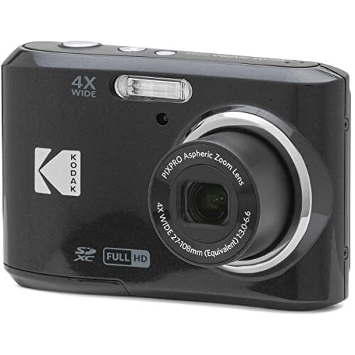 PIXPRO Friendly Zoom FZ45-BK 16MP Digital Camera with 4X Optical Zoom Black - Picture 5 of 7