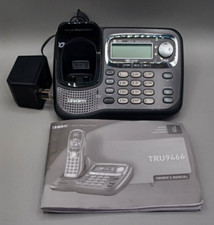 Uniden TRU9466 5.8GHz 2 Line Corded Phone Base Adapter Guide No Handset