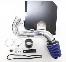 Blue For 2005-2009 Ford Mustang Base 4.0L V6 Heat Shield Cold Air Intake Kit