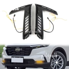 For Honda CR-V CRV 2023-2024 Fog Lamp Running Light Dynamic Turn Signal Lamp